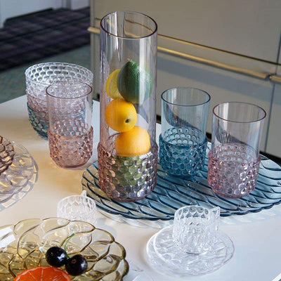 Kartell 1490E9 Jellies Family Karaffe, rosa transparent Karaffe Rosa, Karaffe Rosa