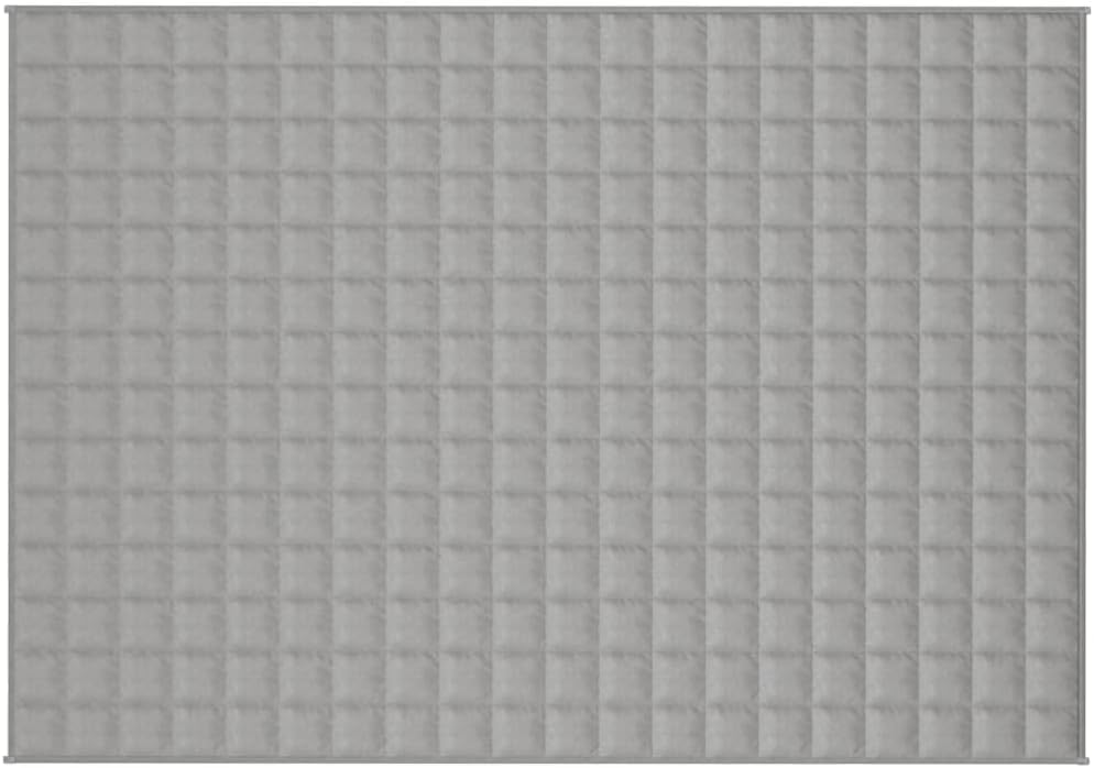 SKM Gewichtsdecke Grau 138x200 cm 6 kg Stoff, Weight: 6.4 kg, 350718 Grau 138 x 200 cm,6 kg, Grau 13