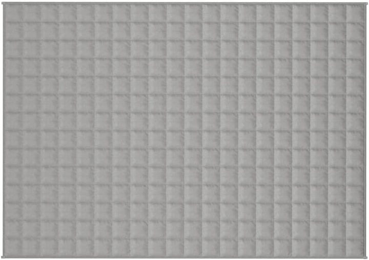 SKM Gewichtsdecke Grau 138x200 cm 6 kg Stoff, Weight: 6.4 kg, 350718 Grau 138 x 200 cm,6 kg, Grau 13