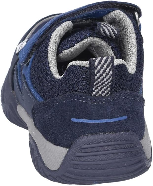 Superfit Mädchen Storm Sneaker 25 EU Blau Hellgrau 8010, 25 EU Blau Hellgrau 8010