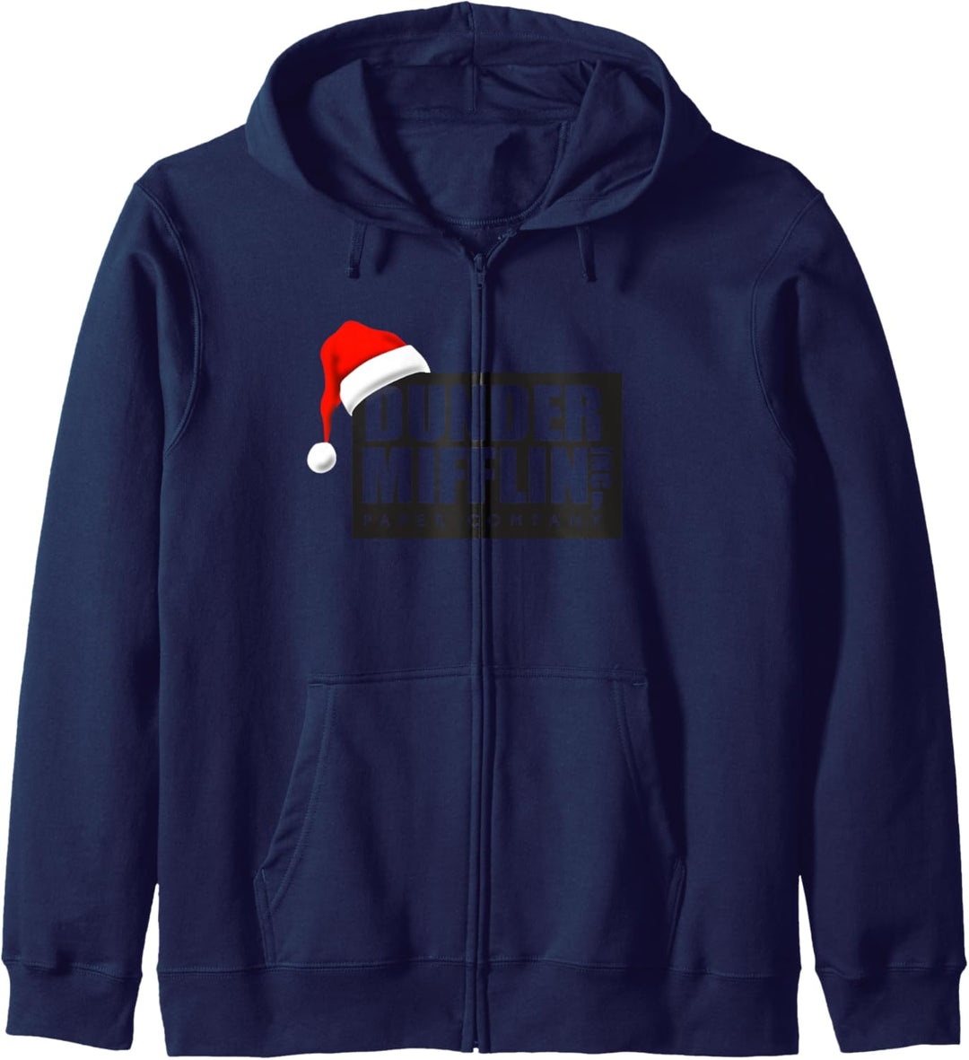 The Office Dunder Mifflin Santa Logo Kapuzenjacke