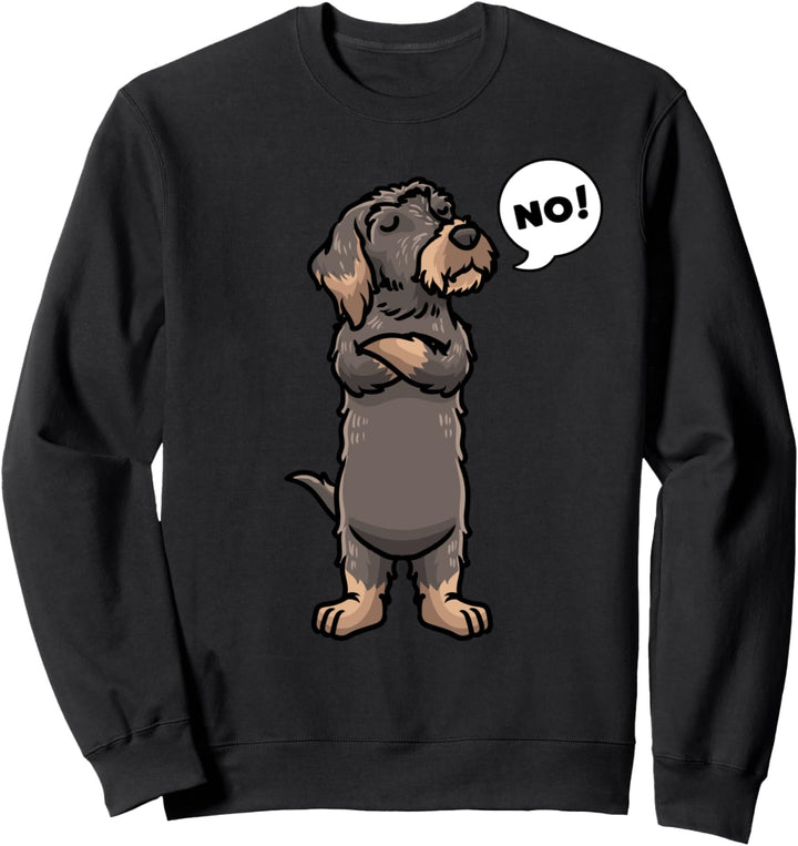 Rauhaardackel Dackel Hund Sweatshirt