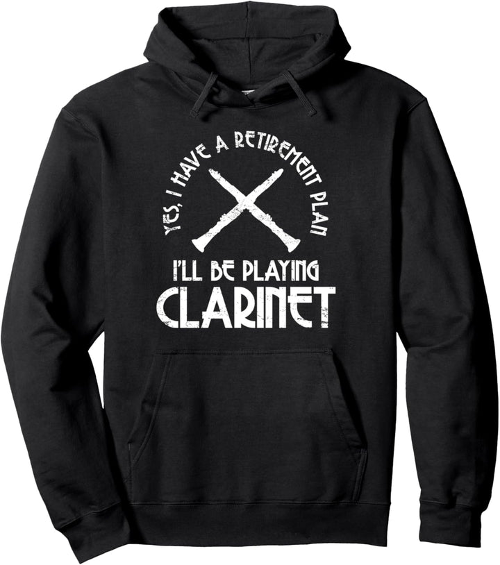 Klarinette Pullover Hoodie