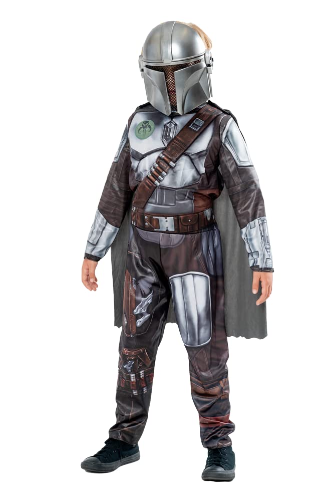 Rubies – Star Wars Offizielles Kostüm – The Mandalorian (Kinder) – Grösse 7 – 8 Jahre