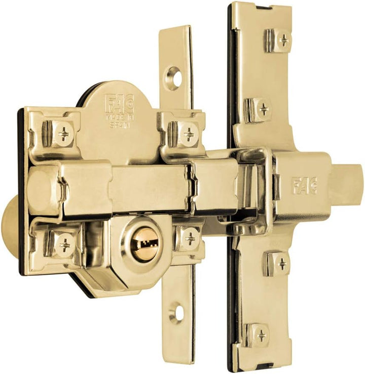 Fac 80 Uve Riegelschloss, goldfarben, Gold