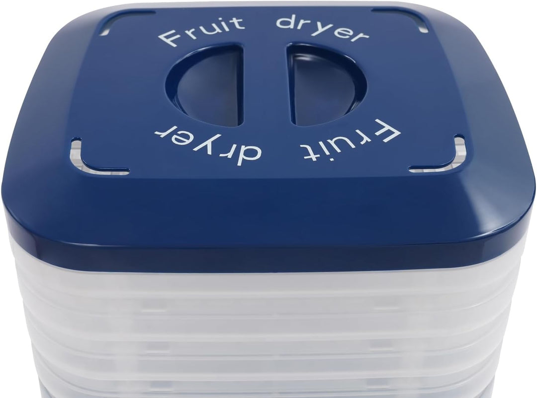 160 W Küchenminis Dörrautomat Dörrgerät mit 5 Tabletts &amp; 5x Versiegelte Frischhaltebeutel,LED-Anzeig