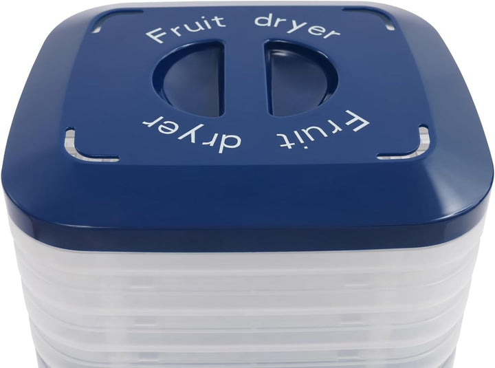 160 W Küchenminis Dörrautomat Dörrgerät mit 5 Tabletts &amp; 5x Versiegelte Frischhaltebeutel,LED-Anzeig