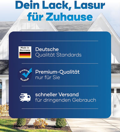plid® Silikon Fassadenfarbe Weiss Aussen matt 5L - für Beton, Mauerwerk, Kellerwand, Fassade & Socke