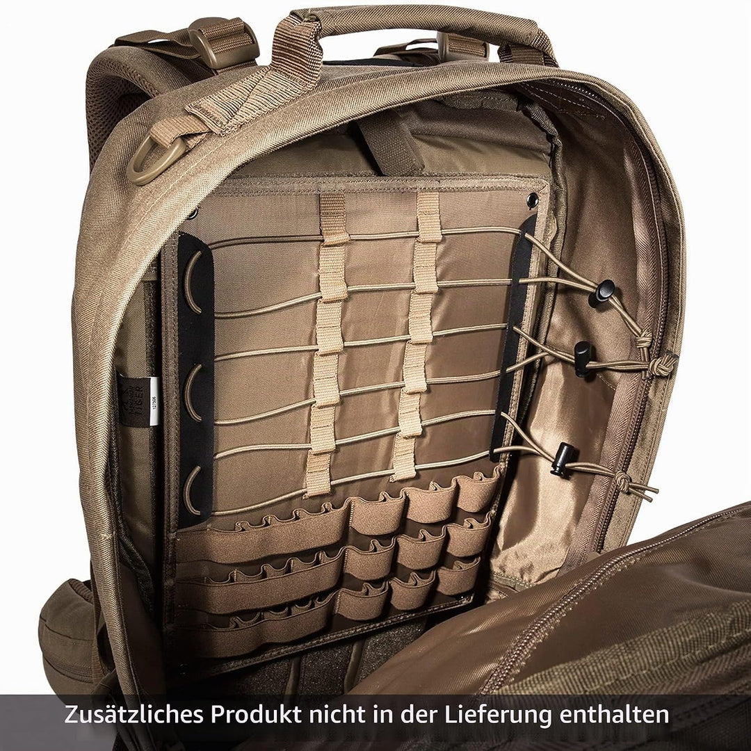 Tasmanian Tiger Mission Pack MK II - Wanderrucksack Schwarz, Schwarz