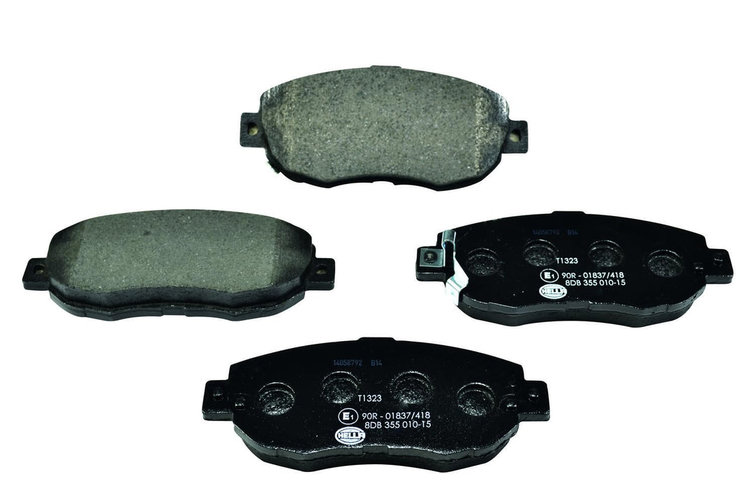 HELLA PAGID 8DB 355 010-151 Bremsbelagsatz - T1323 - Dicke/Stärke: 17.1mm - Bremssystem: Sumitomo -