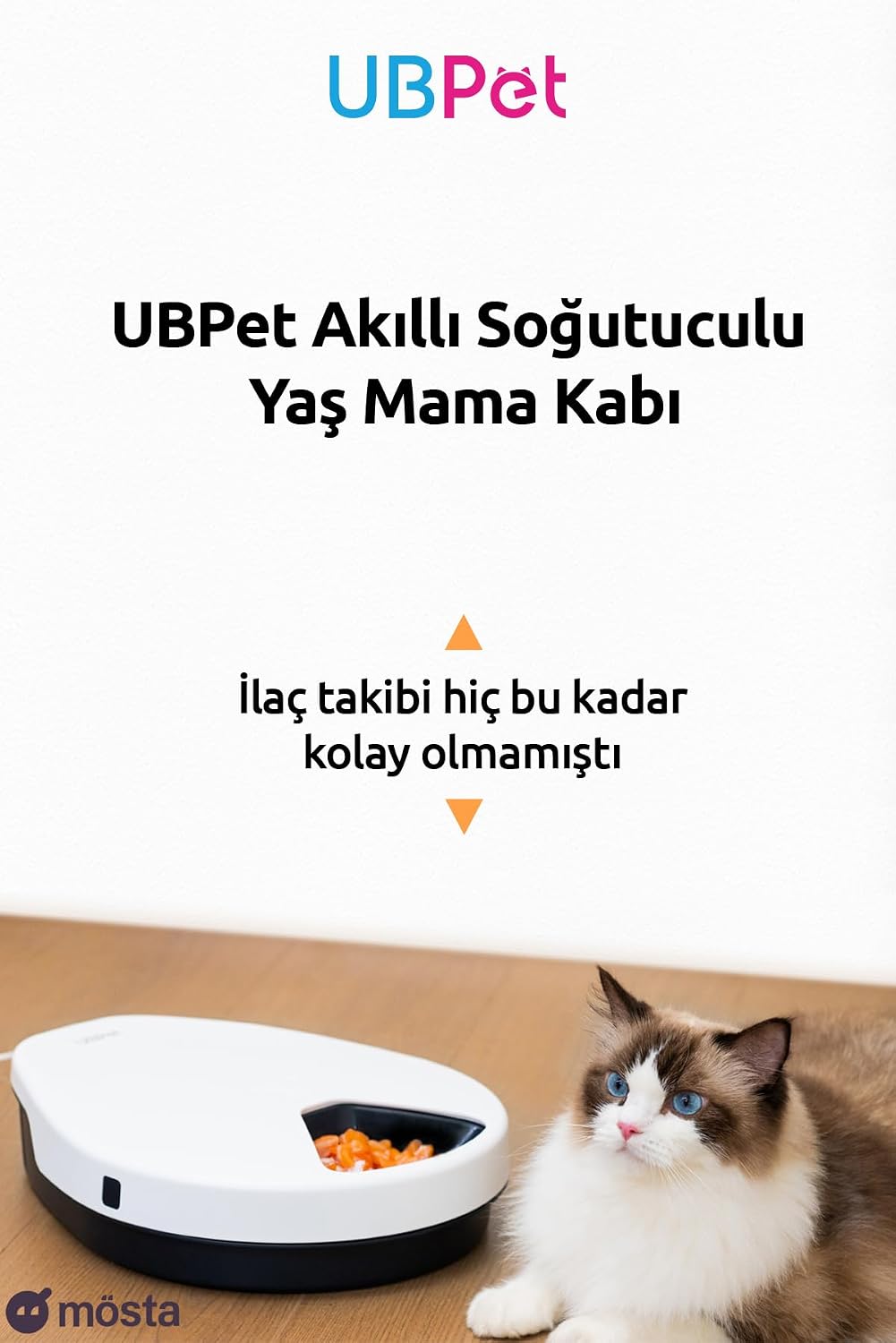 UBPet Smart Dosenbehälter mit Kühlkörper