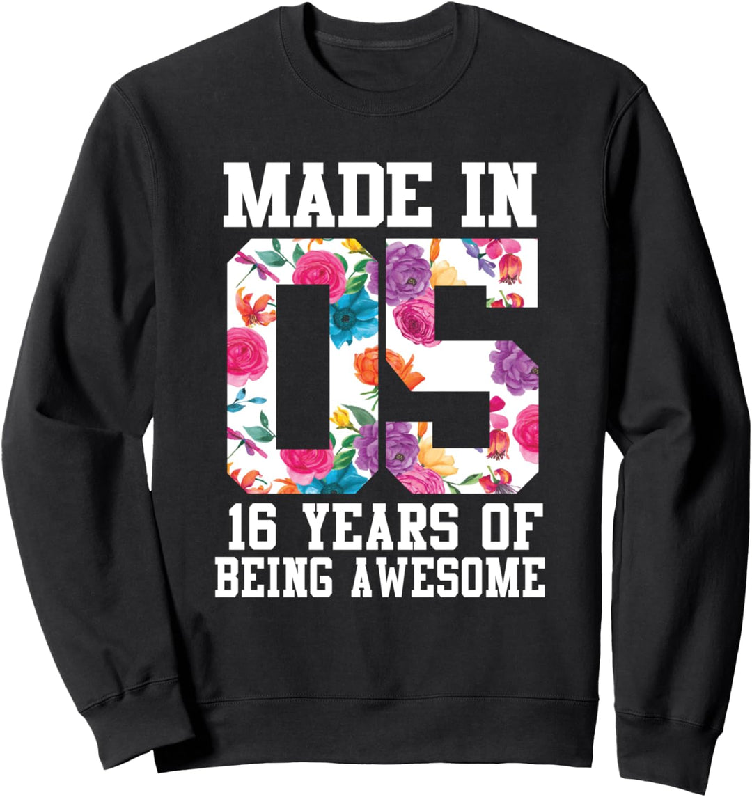 Sweet Sixteen Geburtstagsgeschenk für Teenager-Mädchen Sweatshirt
