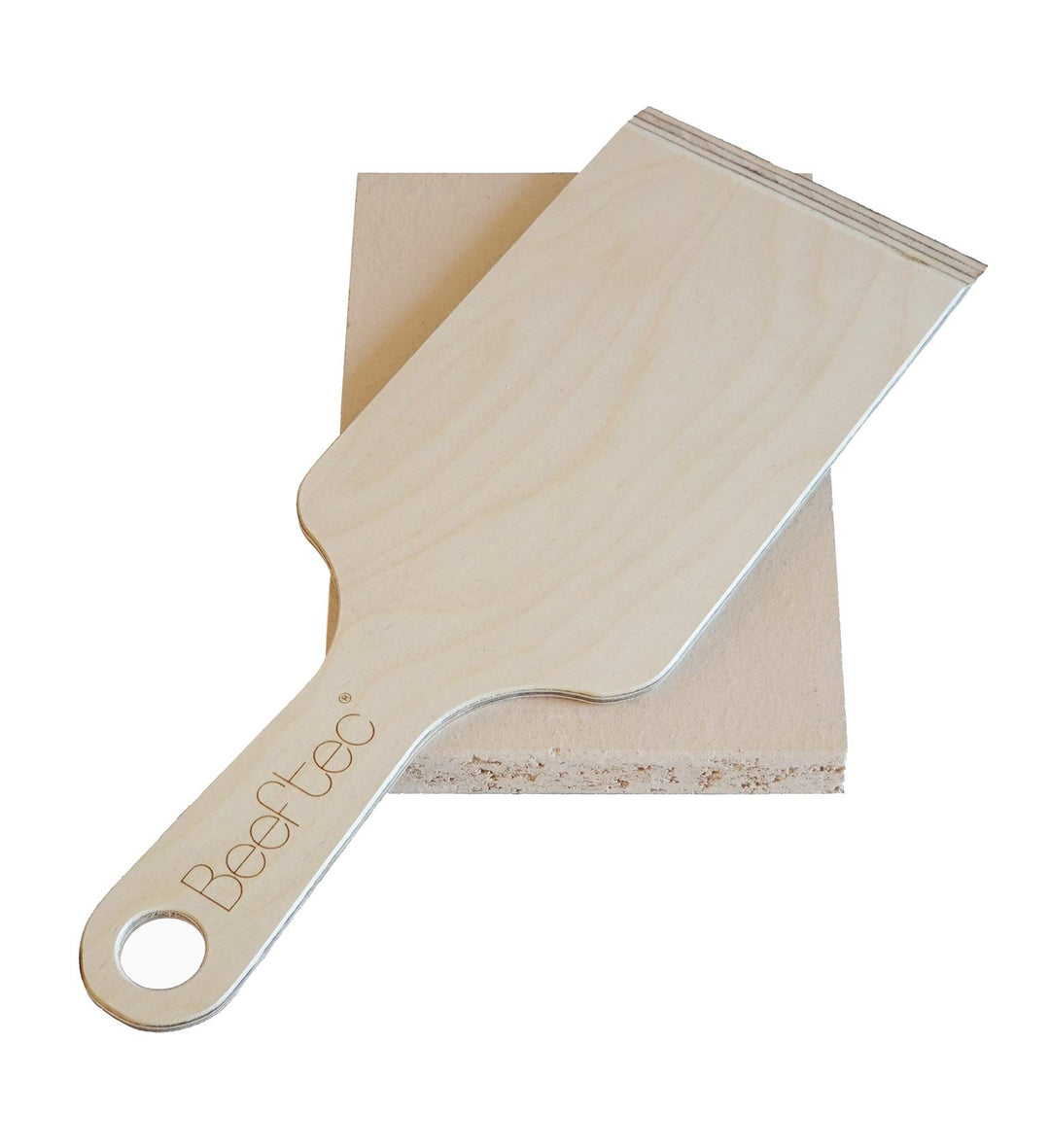 Pizzastein 162x245 mm inkl. Holzschieber | 800 Grad Oberhitzegrill Pizza | Made in Germany