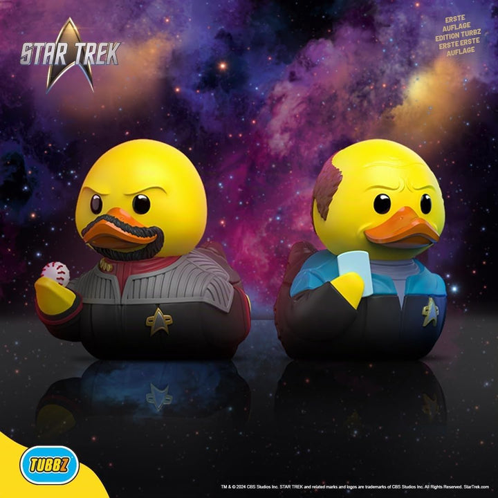 TUBBZ Erstausgabe: Star Trek - Benjamin Sisko als Cosplaying-Gummiente Vinylfigur Benjamin Sisko (Ba