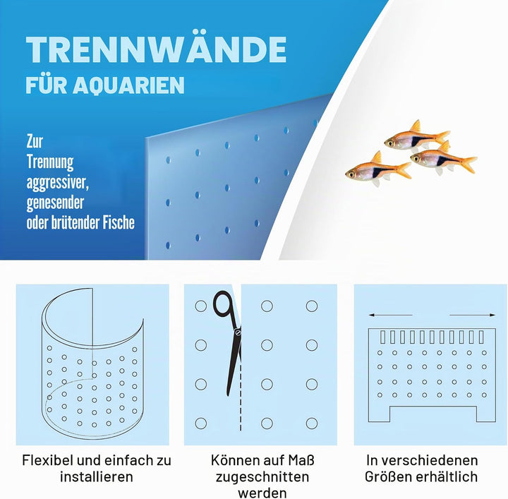 ICA Tank Trennwand, 40 x 50 cm, 280 g