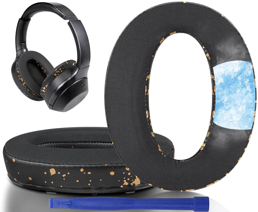 SOULWIT Kühlgel Ersatzpolster Ersatz Ohrpolster für Sony WH-1000XM2 (WH1000XM2) &amp; MDR-1000X (MDR1000