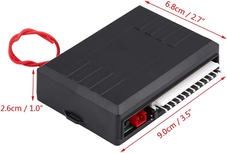 DEWIN Zentralverriegelung Universal, Auto Universal Zentralverriegelung Autoschlüsselloses Zugangssy