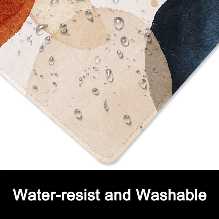ITNRSIIET Mauspad mit Rutschfester Gummiunterseite, genähter Rand, Premium-Texturiert, wasserdichtes