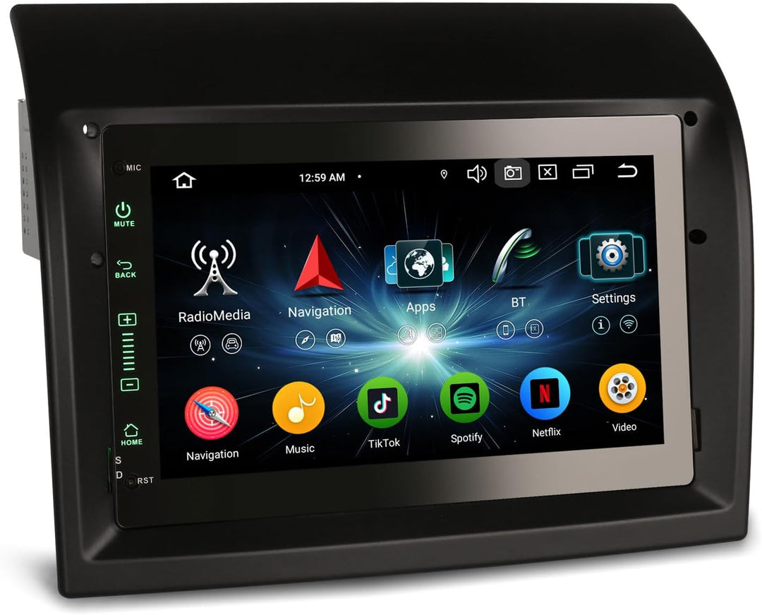 Erisin 8-Kern 4GB RAM 64GB ROM Android 11 Autoradio Bluetooth für FIAT Ducato Citroen Jumper Peugeot