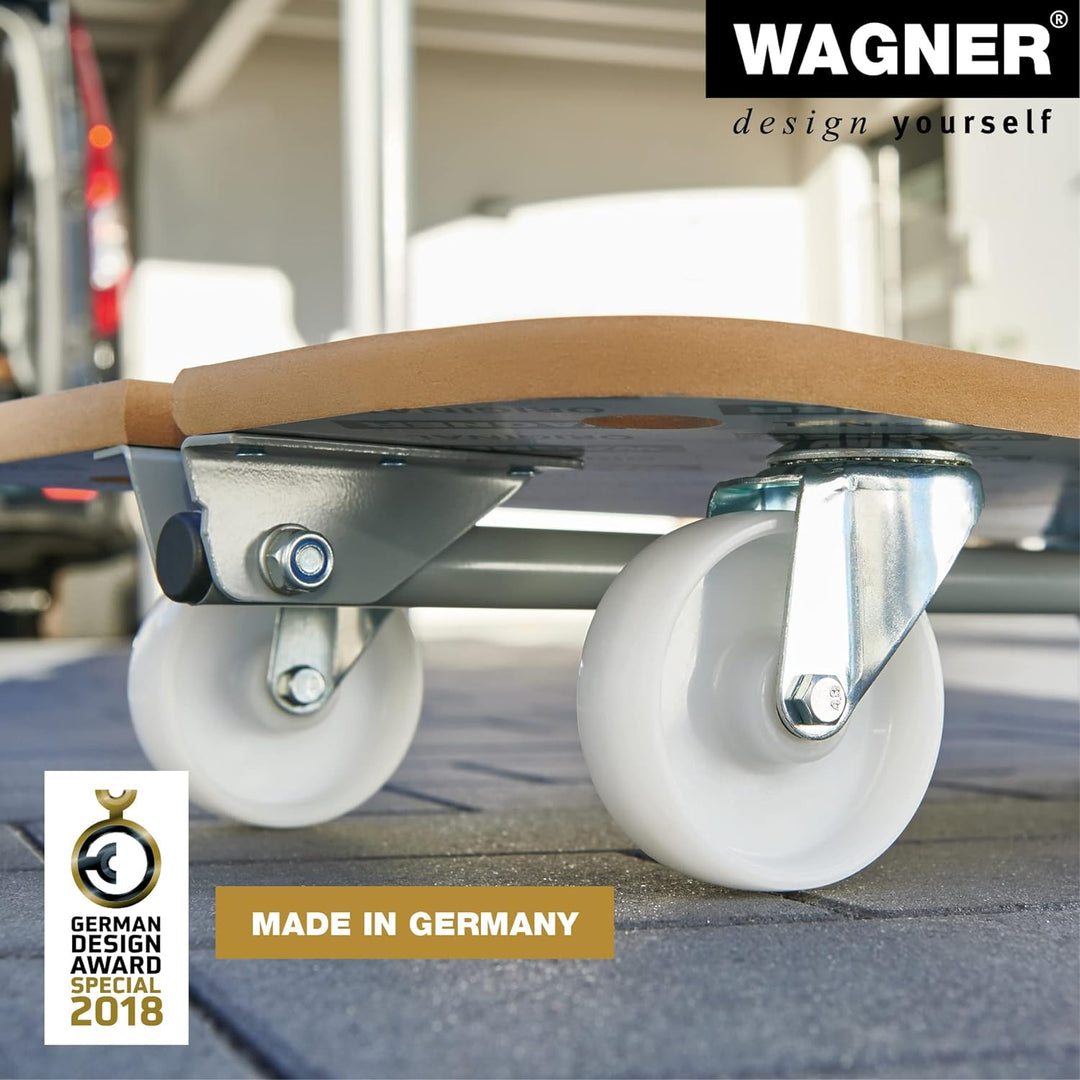 Wagner Transporthilfe MM 1389 I 79 x 39 x 13,5 cm - Tragkraft 200 kg - Spezialbeschichtung I klappba