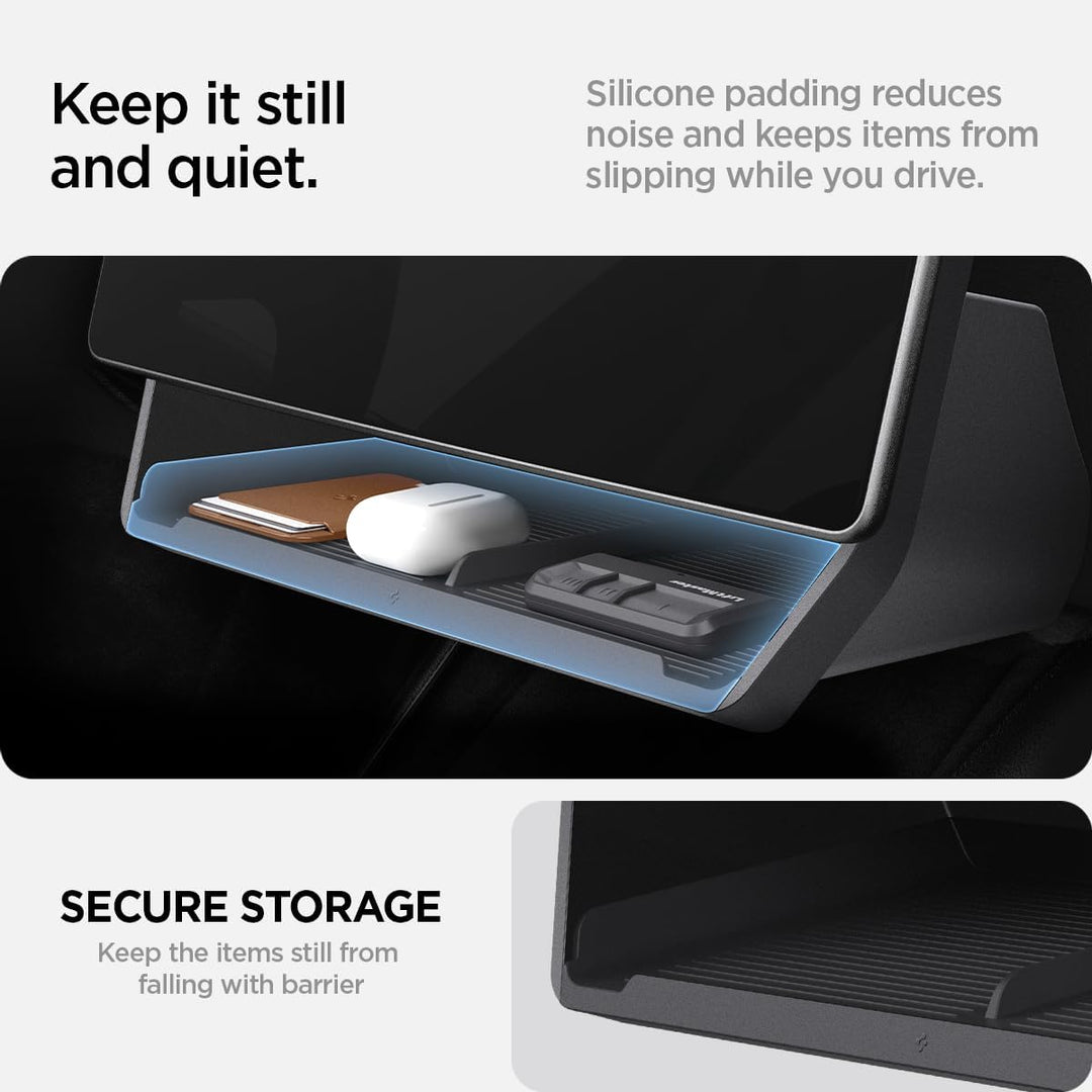 Spigen Tesla Model Y 2025 2026 Juniper 3 Highland 2024 2025 2026, Aufbewahrungsbox unter dem Bildsch
