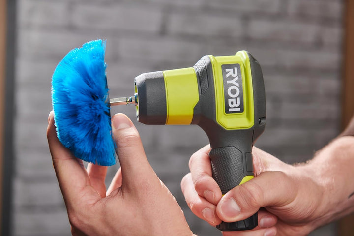RYOBI - Bürste für sanfte Reinigung – Durchmesser 110 mm – kompatibel mit 4 V USB Lithium RSCR4 – RA