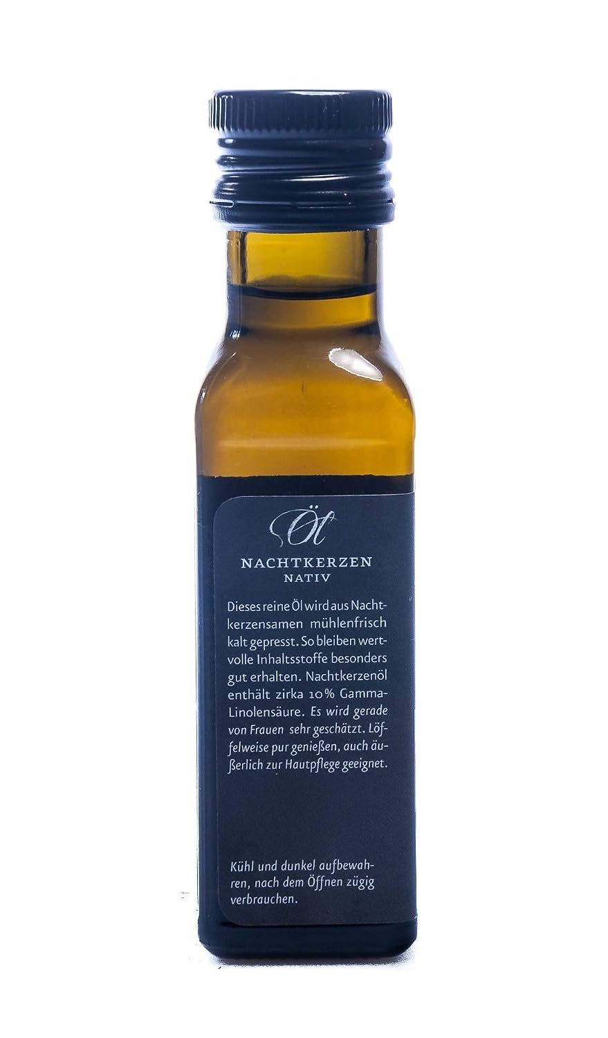 Ölmühle Solling Nachtkerzenöl 100% rein - nativ - kaltgepresst BIO, 100 ml