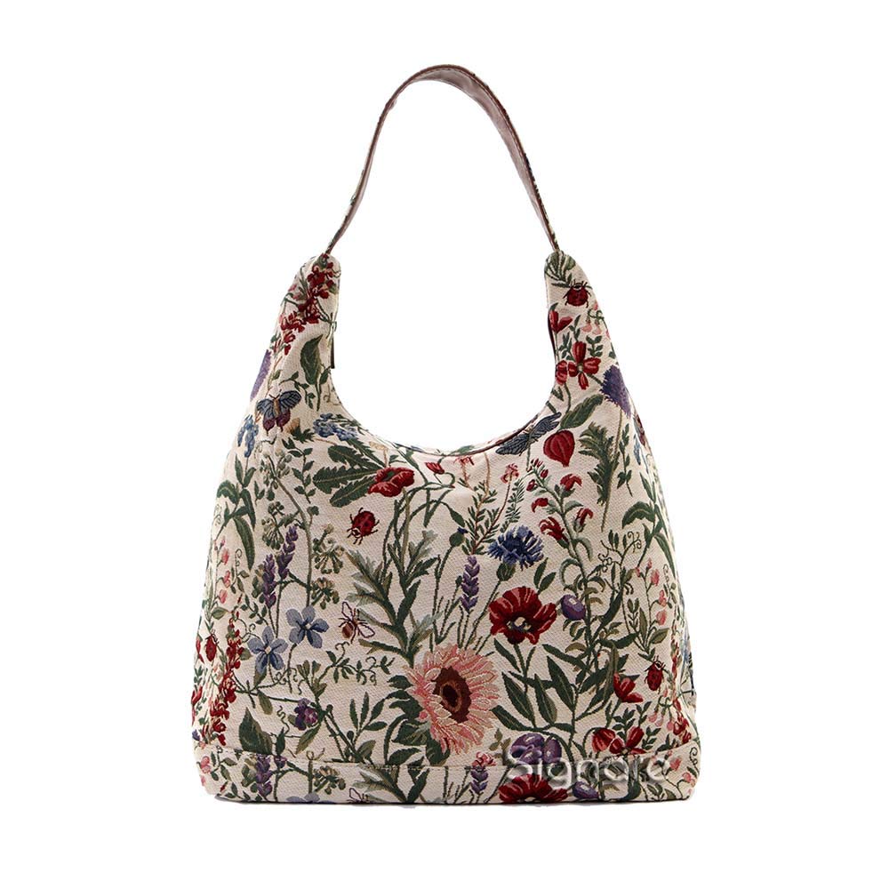 Signare Tapisserie Umhängetasche Damen, Shopper Damen Gross, Strandtasche Gross mit William Morris D