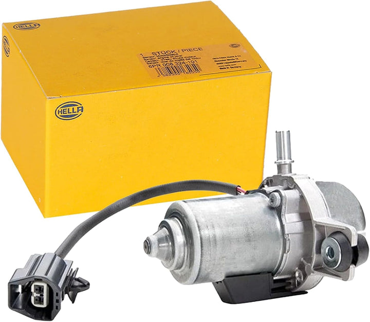 HELLA 8TG 009 428-087 Unterdruckpumpe, Bremsanlage - UP28 - 12V - 2-polig - elektrisch