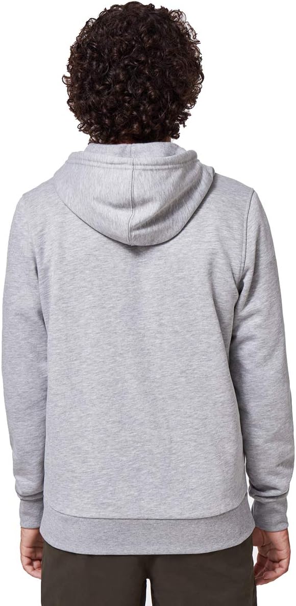 Oakley Herren Bark Fz Hoodie Sweatshirt L Dunkelgrau, L Dunkelgrau