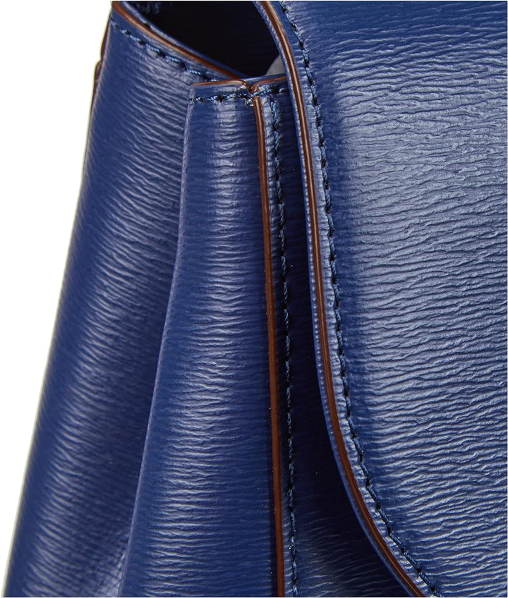 DKNY Damen Dkny Women's Dkny Womens Bags Bryant Flap Backpack, Ids - Indigo/Silver, 1 EU