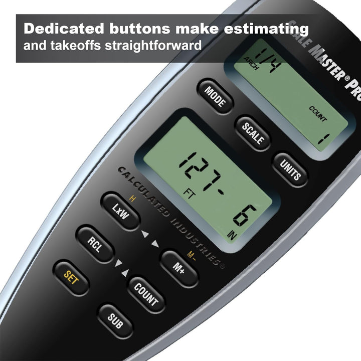 Calculated Industries Scale Master Pro Digital Plan