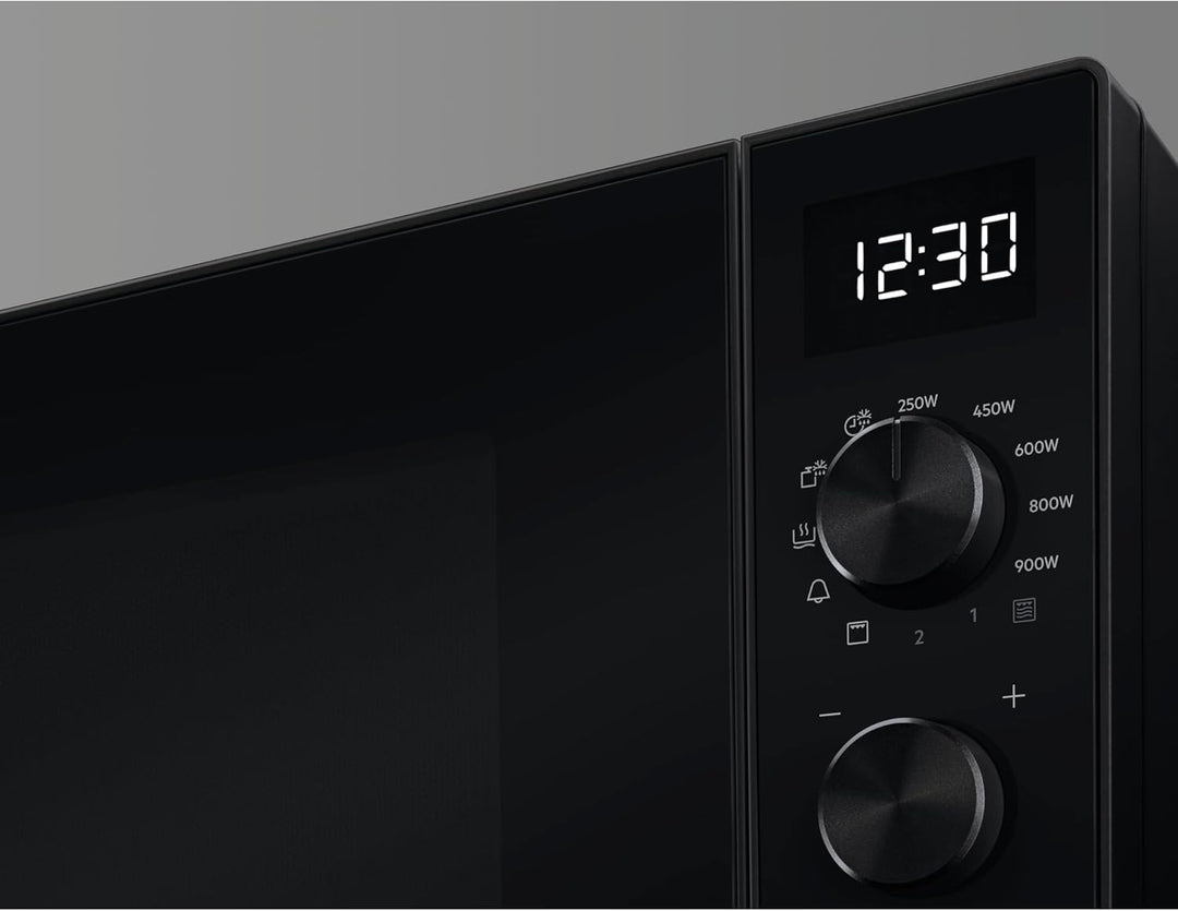AEG MFB252DB Freistehende Mikrowelle mit Grillfunktion - 25L,900W,7 Leistungsstufen,Invertertechnolo