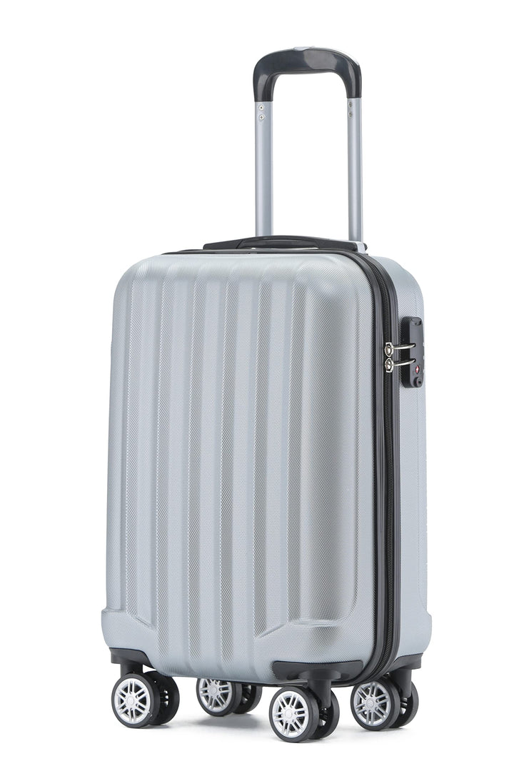 BEIBYE TSA-Schloss 2080 Hangepäck Zwillingsrollen Reisekoffer Koffer Trolley Hartschale Handgepäck M