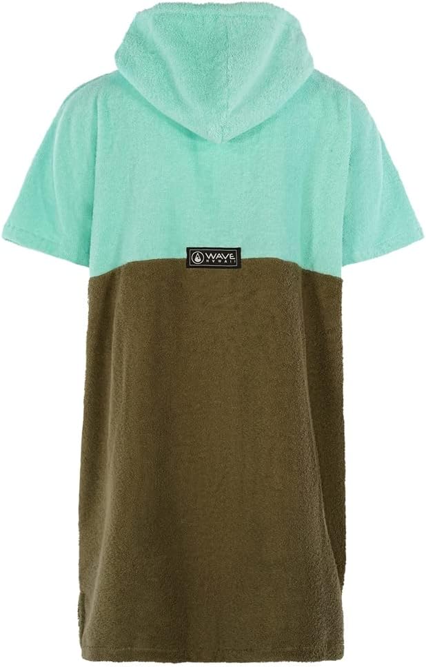 WAVE HAWAII Poncho Agueda Surfponcho 95% Baumwolle Badeponcho für Körpergrössen von 160-190 cm Umkle