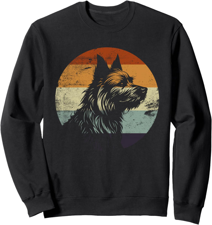 Retro Hunde Design Australian Terrier Hund Sweatshirt
