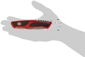 Victorinox Taschenmesser Ranger Grip 74 (14 Funktionen, Feststellklinge, Kombi-Zange, Drahtschneider