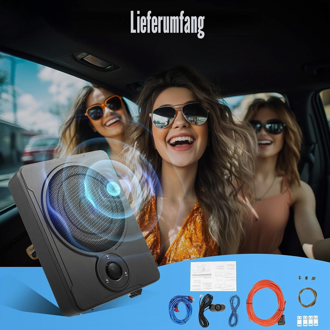 Auto Untersitz Subwoofer | Untersitz-Aktiv-Subwoofer | Auto Bassbox Aktivs Verstärker | Aktiv-Lautsp
