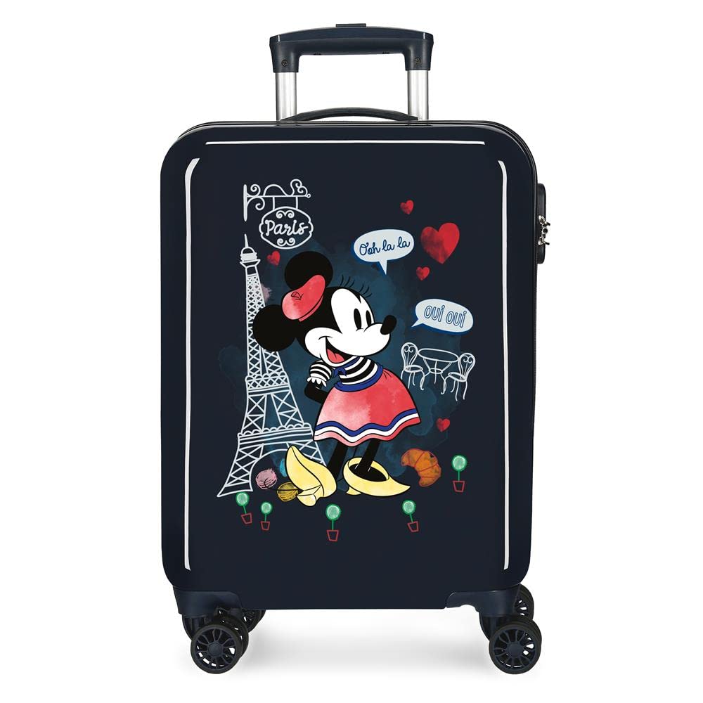 Disney Minnie Around The World, Gepäck für Kinder, Blau (Blue), 38 x 55 x 20 cm, blau, 38x55x20 cms,