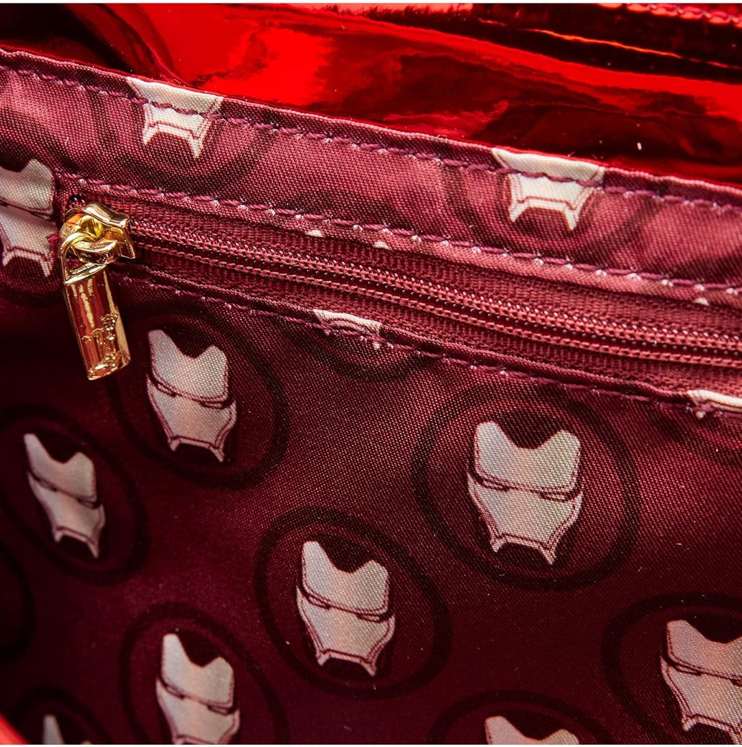 Loungefly Marvel Iron Man Umhängetasche zum 15. Jahrestag Einheitsgrösse, Einheitsgrösse