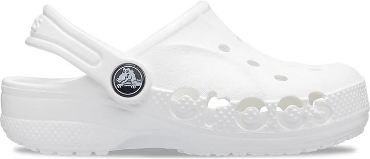 Crocs Baya Clog K Unisex Kinder Clog 27/28 EU Weiss, 27/28 EU Weiss