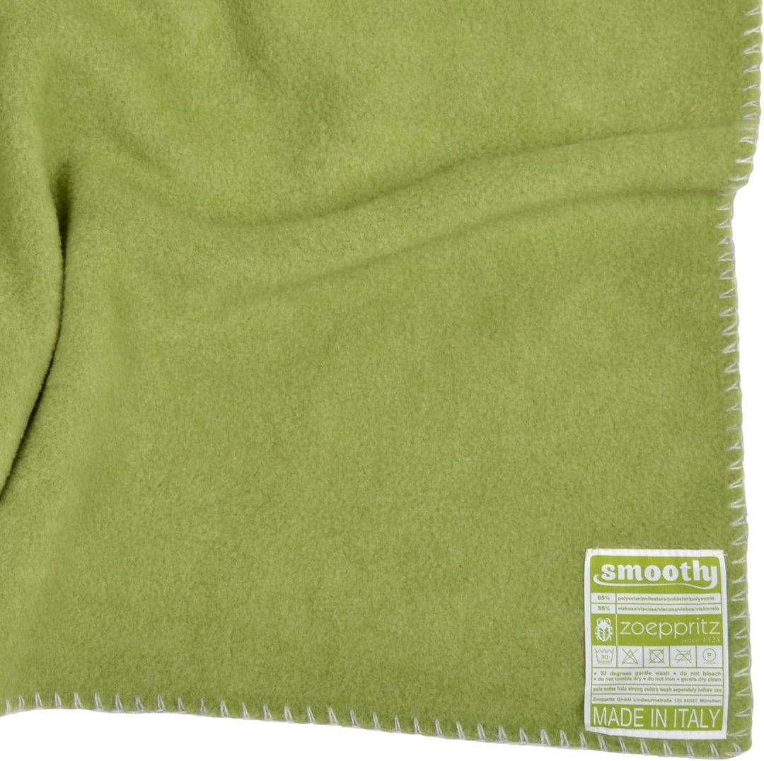 Zoeppritz since 1828 Smoothy Fleece-Decke – Flauschige Kuscheldecke aus Polarfleece - vegan – 140x19