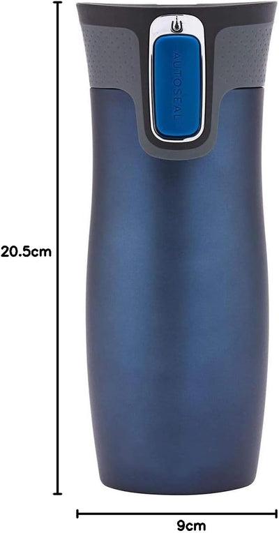 Contigo West Loop Matt Blau 470 ml