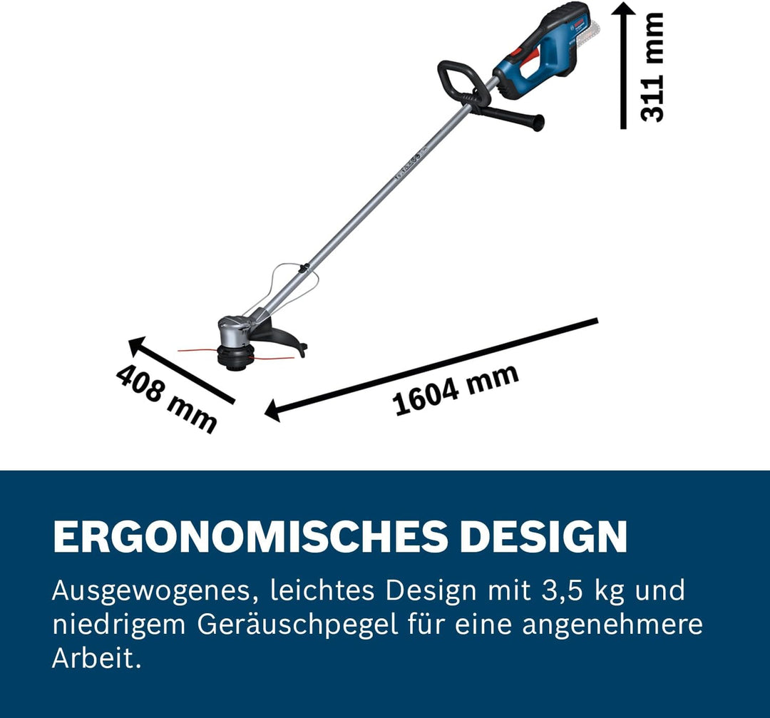 Bosch Professional 18V System Akku-Rasentrimmer GRT 18V-33 (bürstenloser Motor, Schnittkreisdurchmes