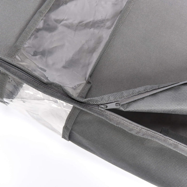 Zeller 14608 Aufbewahrungs-Tasche, Vlies, Stoff, grau, 50 x 70 x 20 cm 50x70x20 cm Grau, 50x70x20 cm