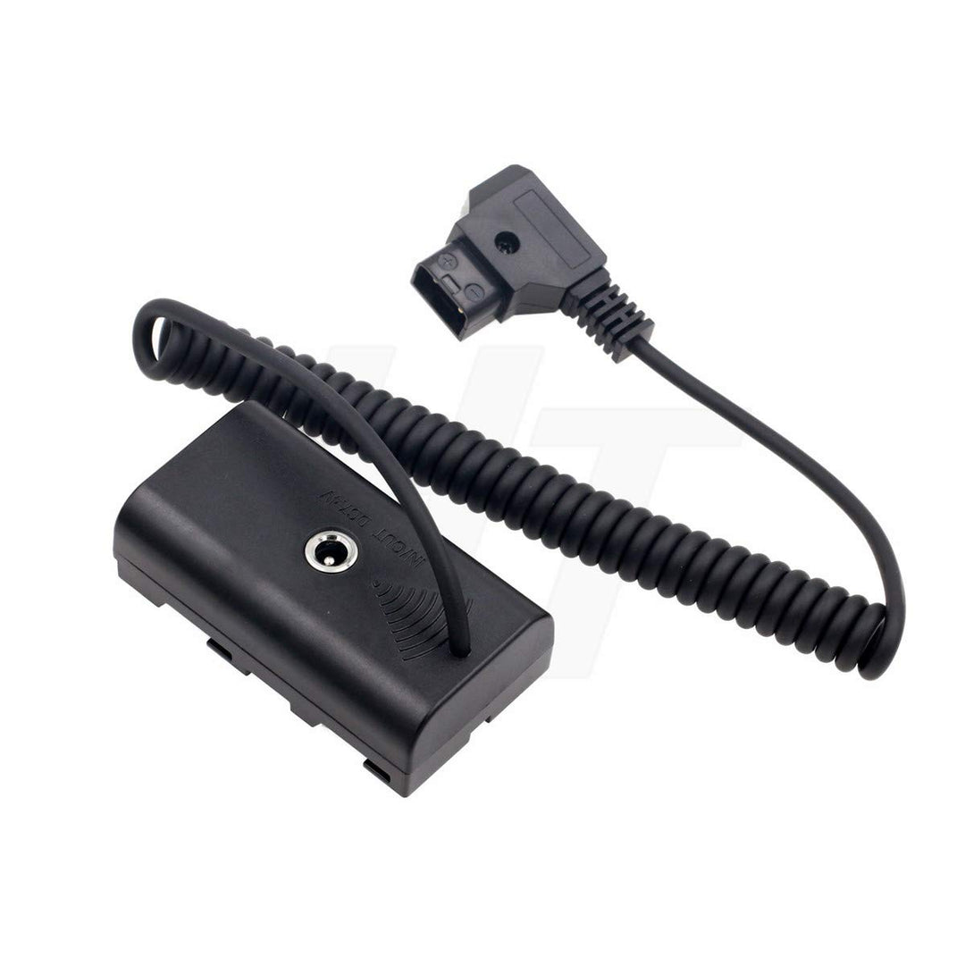 HangTon Kamera-Monitor D-tap NP-F970 F570 F550 Dummy Akku DC Kupplung Netzteil für Atomos Shogun Inf