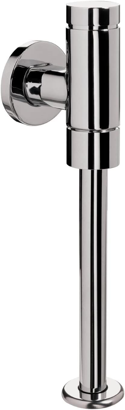 VBChome Set Urinal Zulauf Oben Weiss Modern Hochwertig Keramik Pinkelbecken senkrecht Pissoir + Spül
