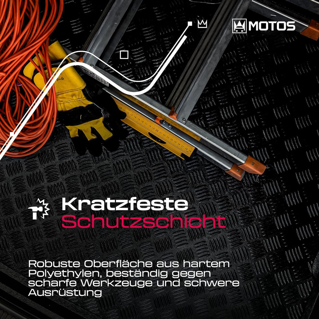 M MOTOS Kofferraumwanne Kofferraummatte passt für Opel Grandland X 2017-2021 Verbessern Sie Ihren Re