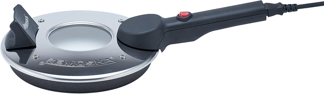Remoska D51F/10 Dua Glas Multifunktions-Elektro-Bräter 2-in-1 Backdeckel 400 W Kochtopf 2l Deckel Ga
