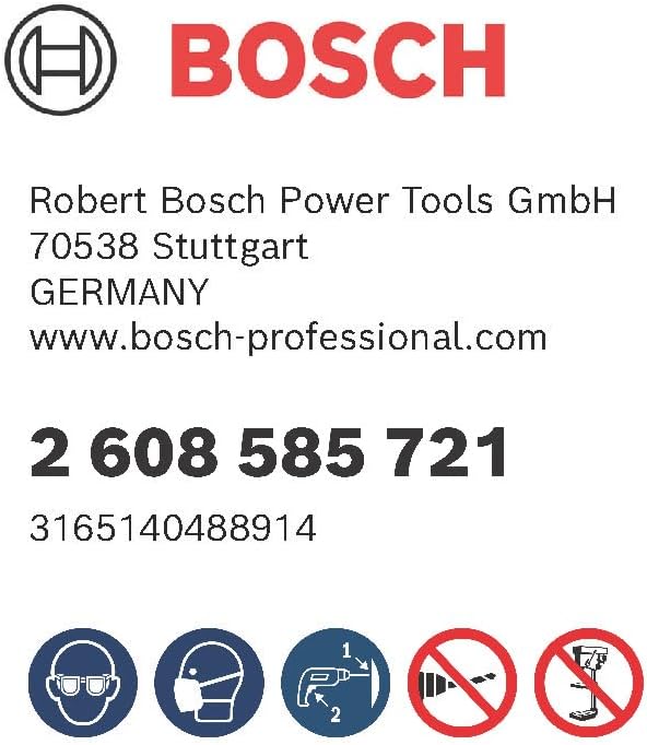Bosch Professional Holzschlangenbohrer mit 1/4"-Sechskantschaft (Ø 20 mm) Durchmesser: 20/Gesamtläng